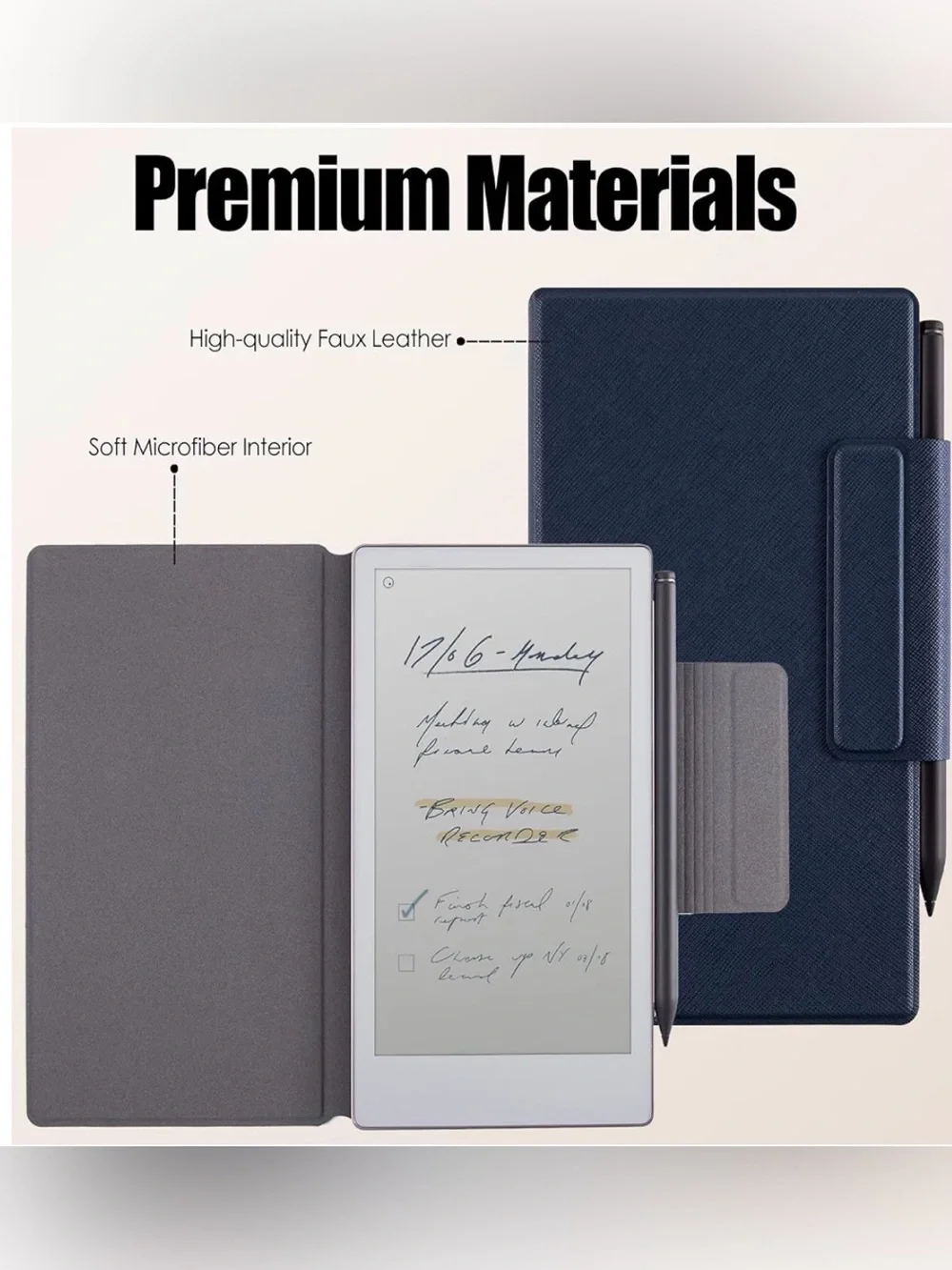 Remarkable Paper Pro Move, Case for 7.3